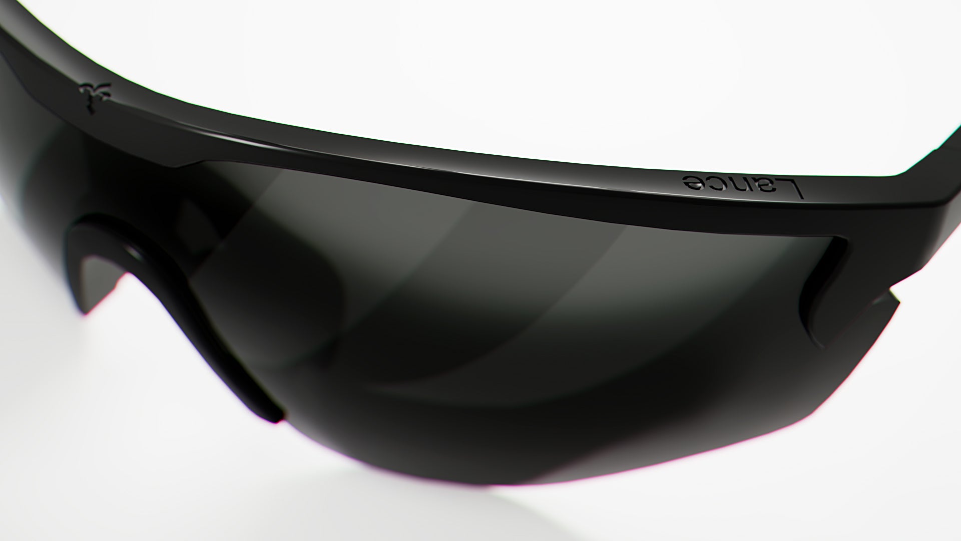 KE0185 Black with Grey Mirror Lenses