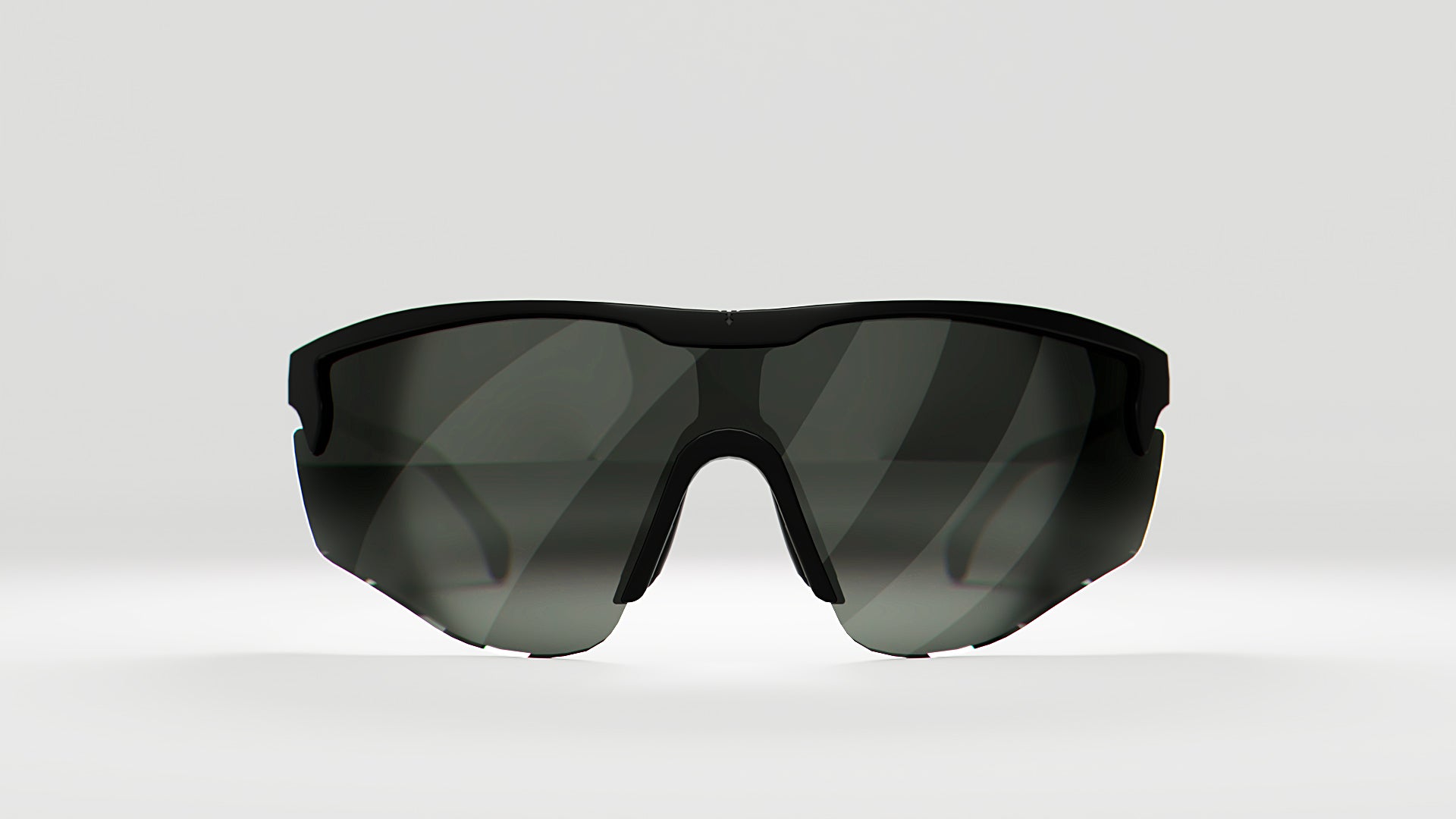 KE0185 Black with Grey Mirror Lenses