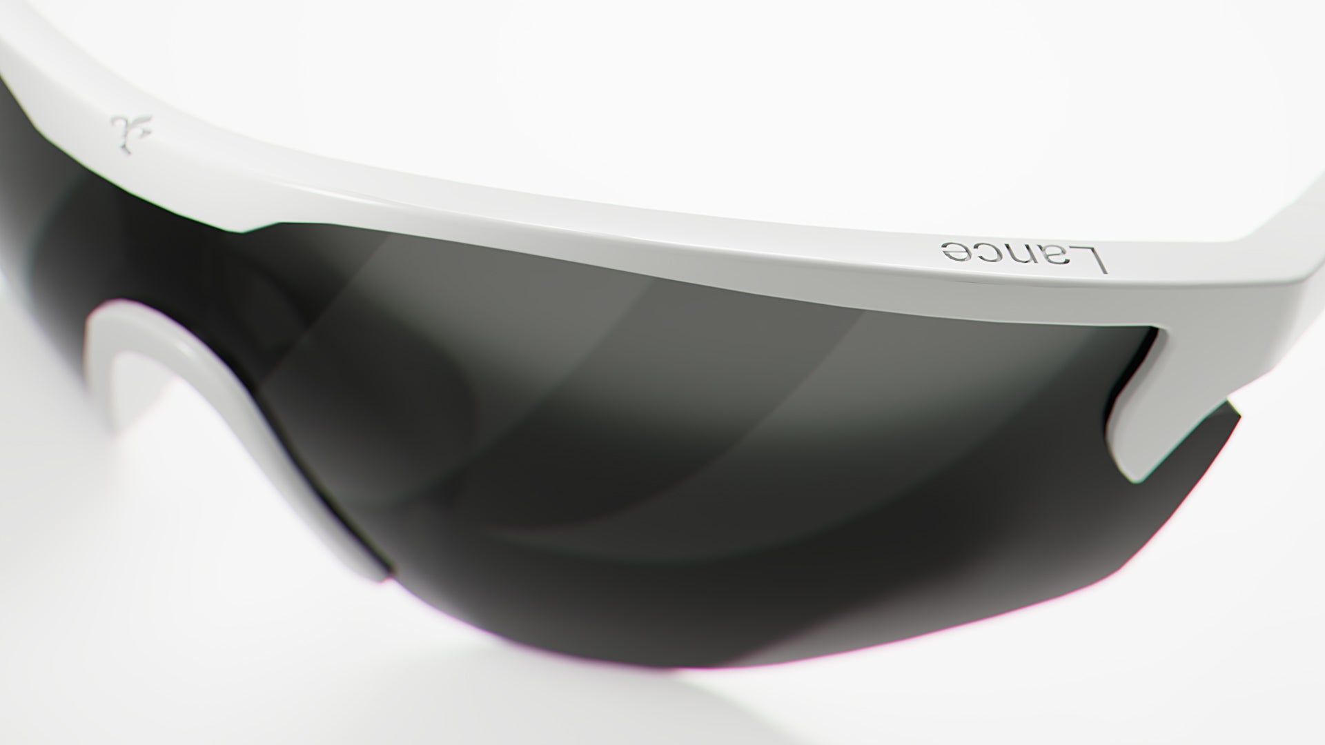 KE0185 White with Grey Mirror Lenses