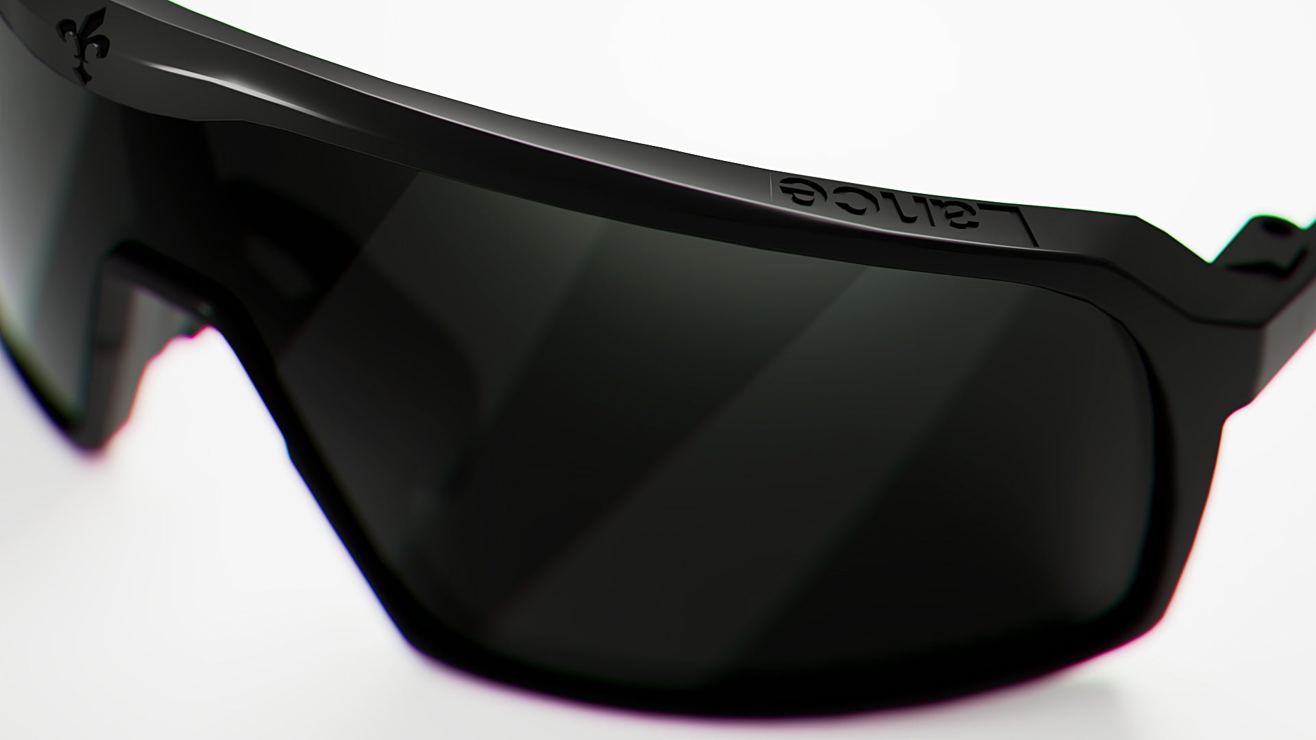 KE1797 Black with Grey Mirror Lenses