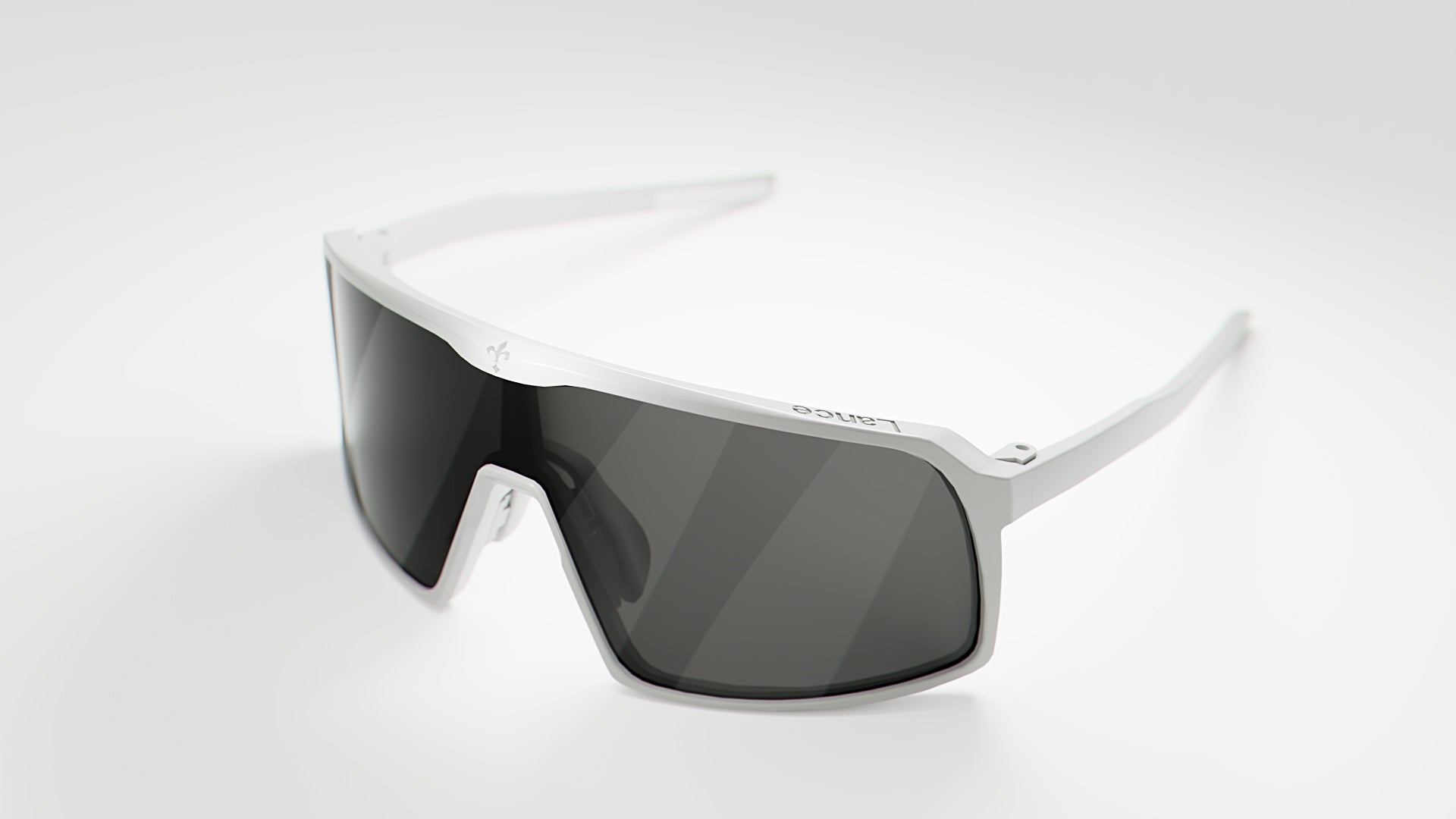 KE1797 White with Grey Mirror Lenses