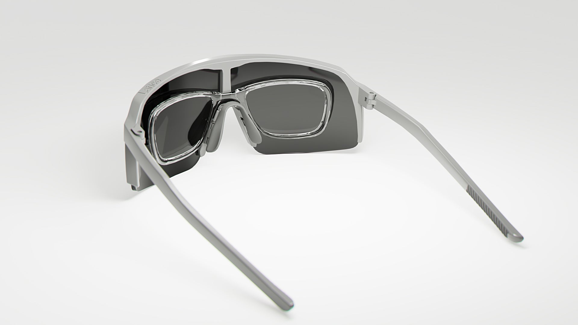 KE1798 White with Grey Mirror Lenses